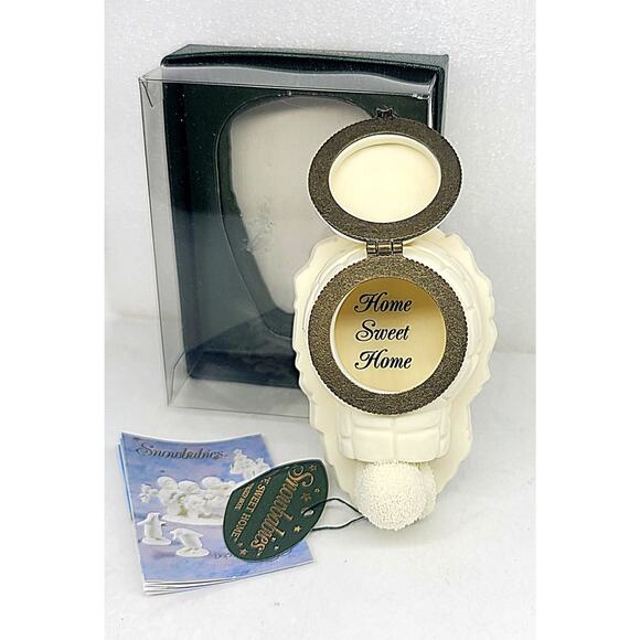 Dept 56 Snowbabies “Home Sweet Home” Bisque Hinged Trinket Box Igloo EUC - Picture 8 of 8